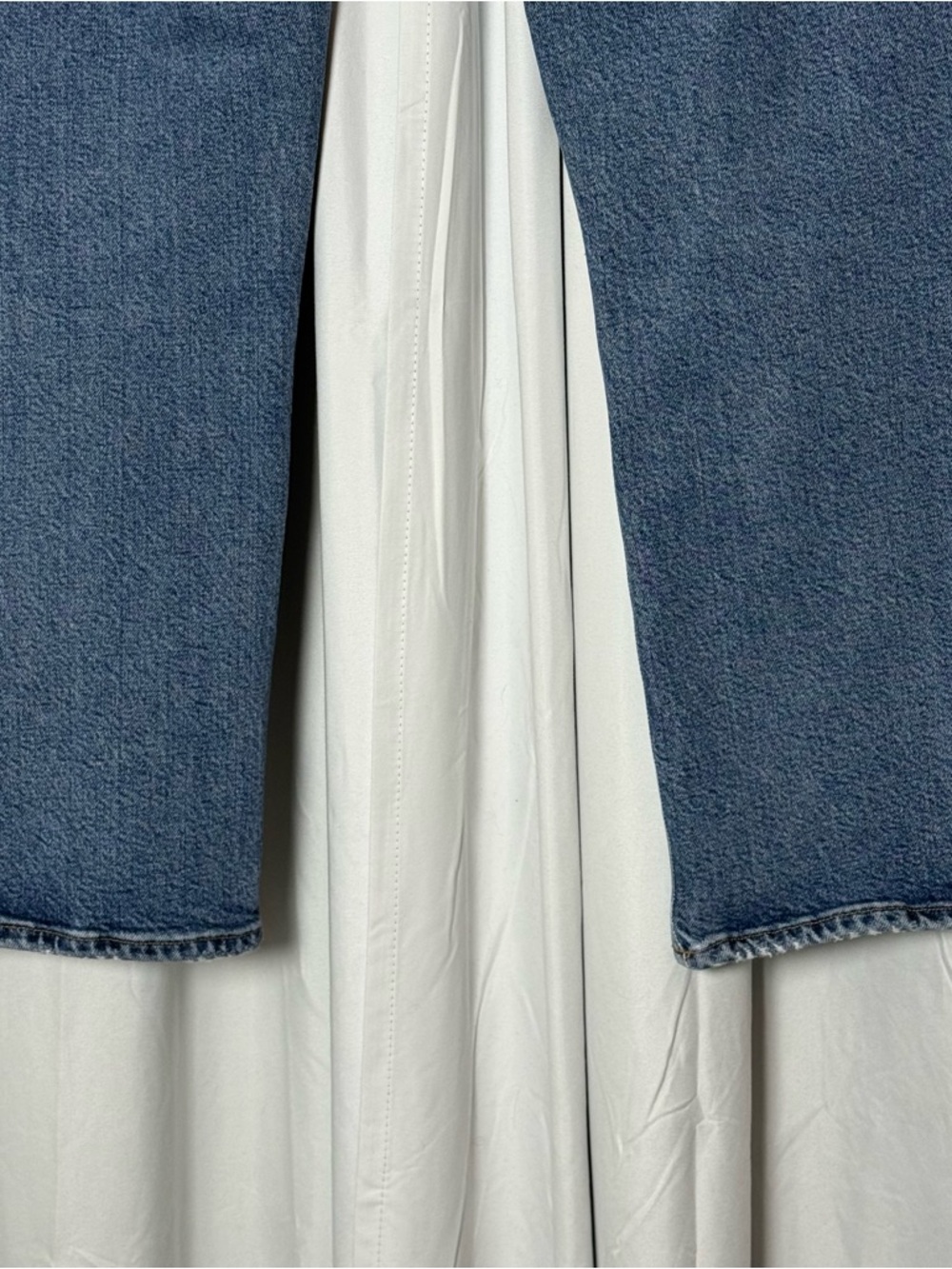 AGOLDE Riley Cropped Jeans High Rise Straight Leg Button Fly 31 - Picture 11 of 16
